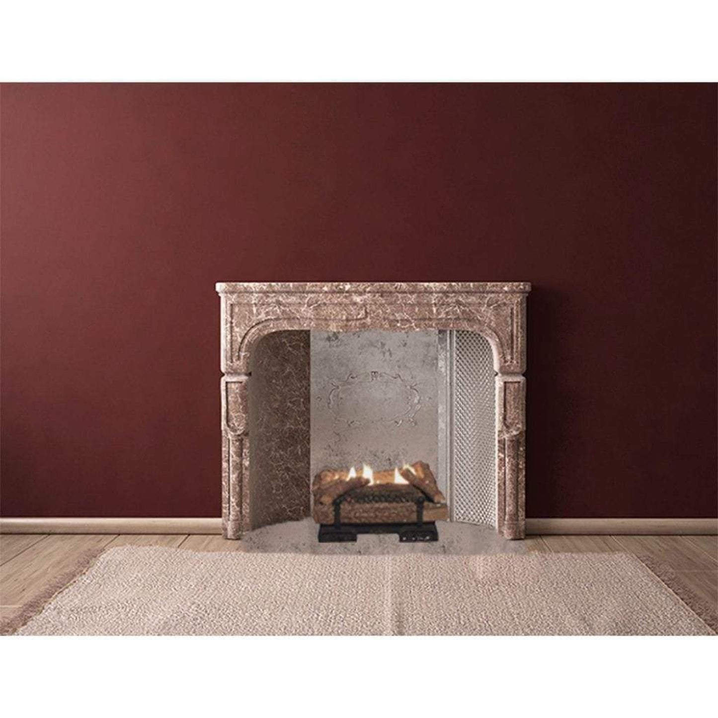 Buck Stove 24" Ceramic Series Vent-Free Thermostatic Natural Gas Log Set