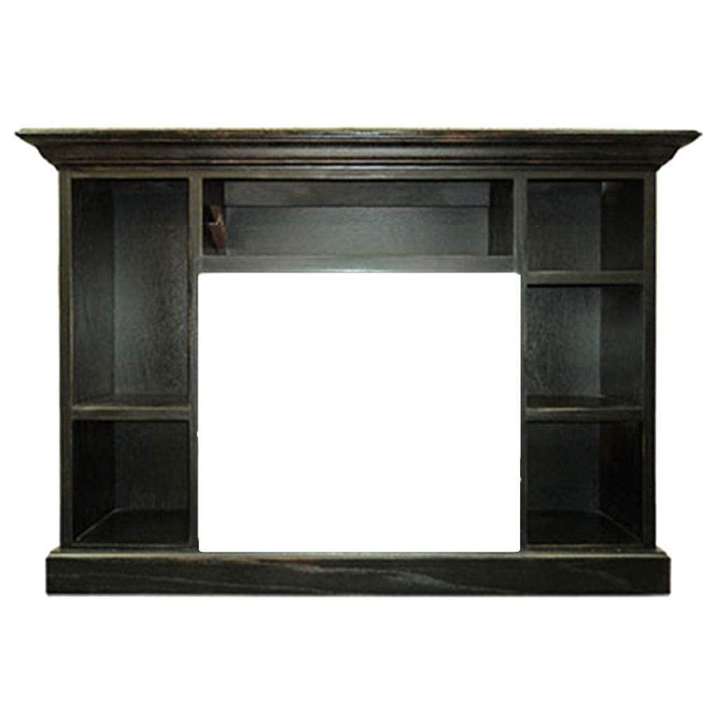 Buck Stove Prestige Bookcase Mantel Accessory Black Finish for Model 1127 and 1110 Gas Stove