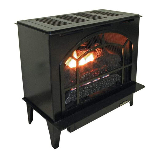 Buck Stove Townsend II 27" Black Steel Series Liquid Propane Gas Stove