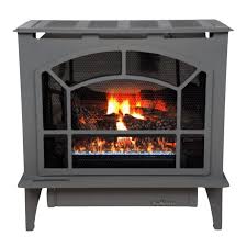 Buck Stove Townsend II 27" Gray Steel Series Natural Gas Stove