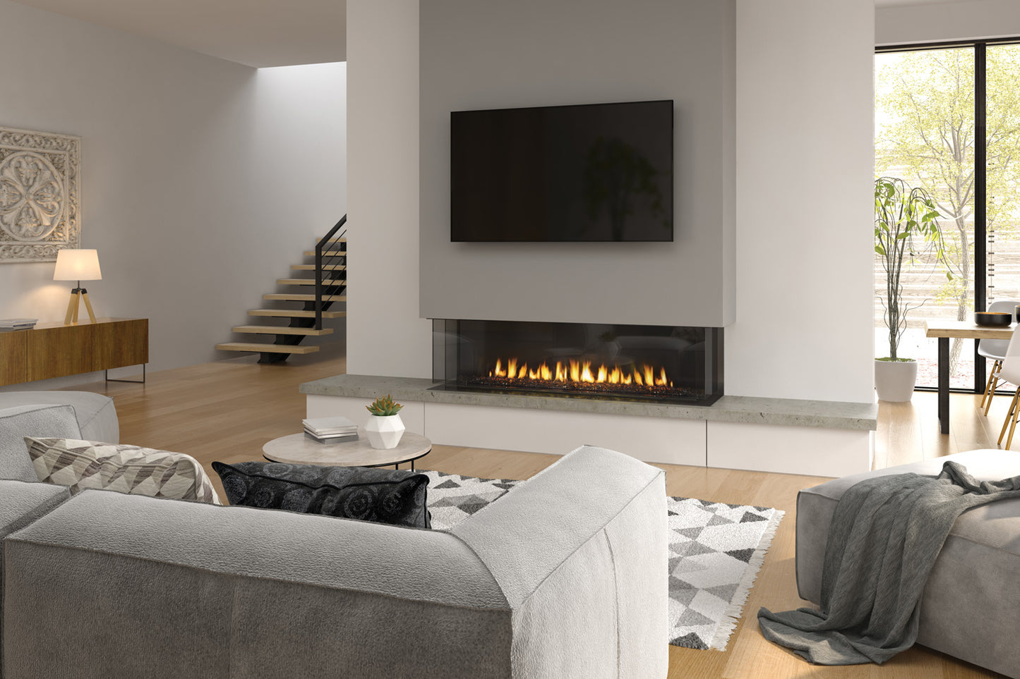 Regency City Series San Francisco Bay 60_ Gas Fireplace