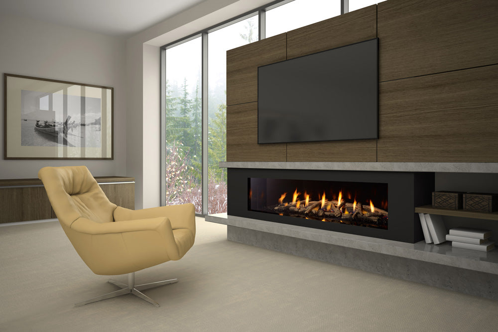 Regency City Series New York View 72" Gas Fireplace