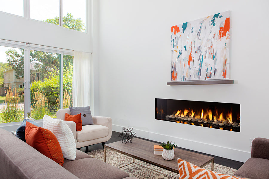Regency City Series New York View 72" Gas Fireplace