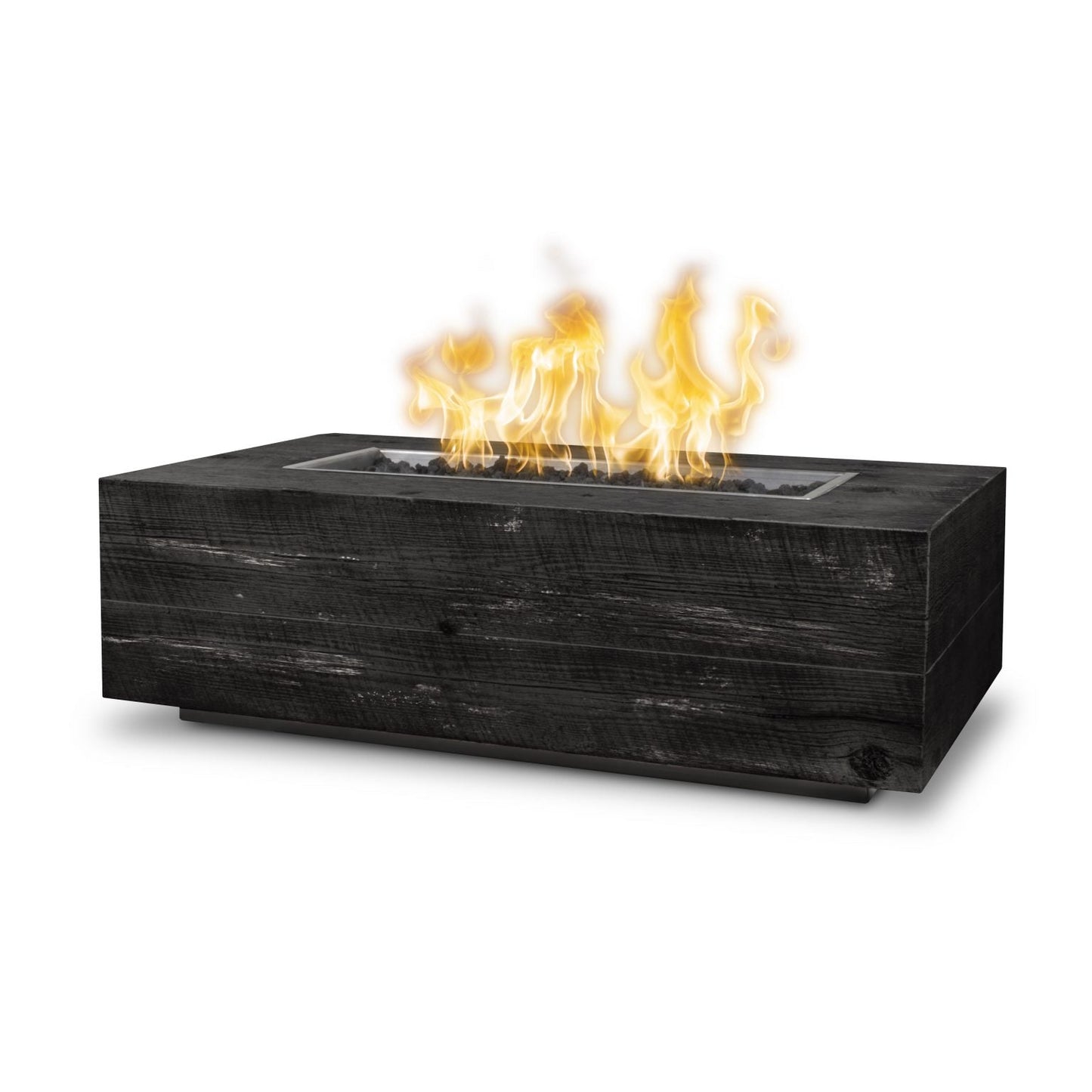 Coronado Wood Grain Fire Pit by The Outdoor Plus - Free Cover Included