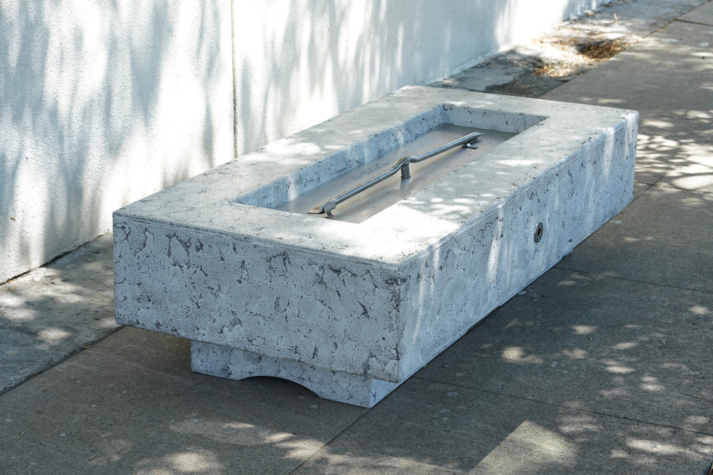 Del Mar Concrete Fire Pit by The Outdoor Plus - Free Cover Included