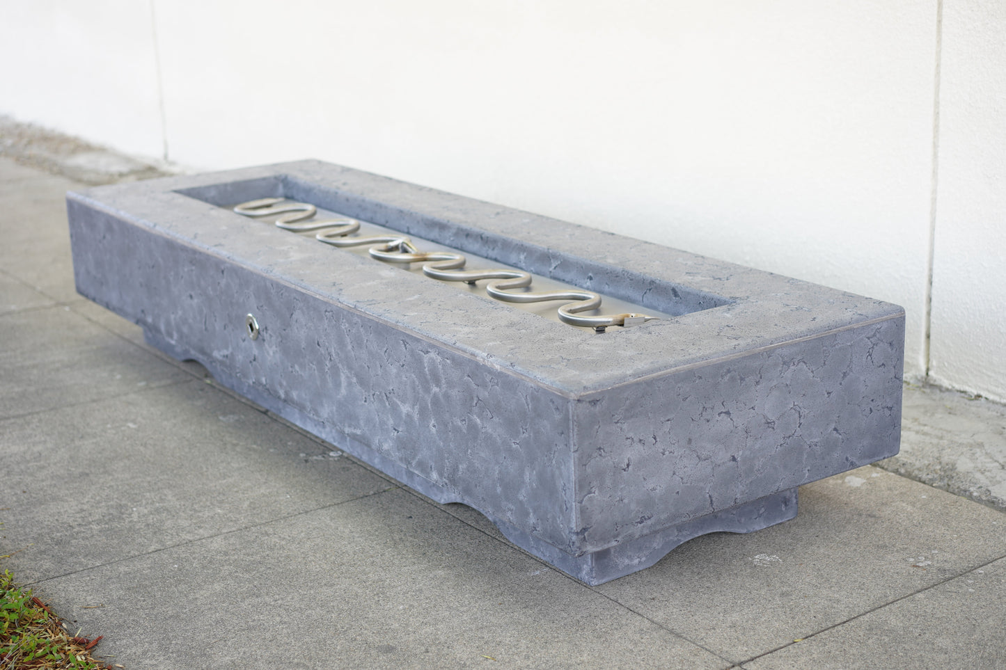Del Mar Concrete Fire Pit by The Outdoor Plus - Free Cover Included