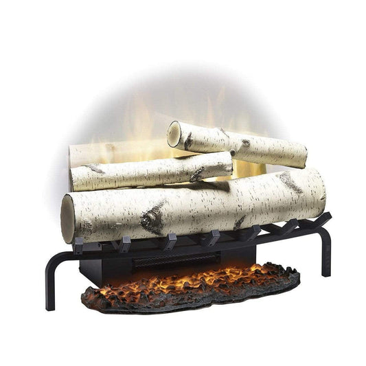 Dimplex 25" Revillusion Plug-In Electric White Birch Log Set