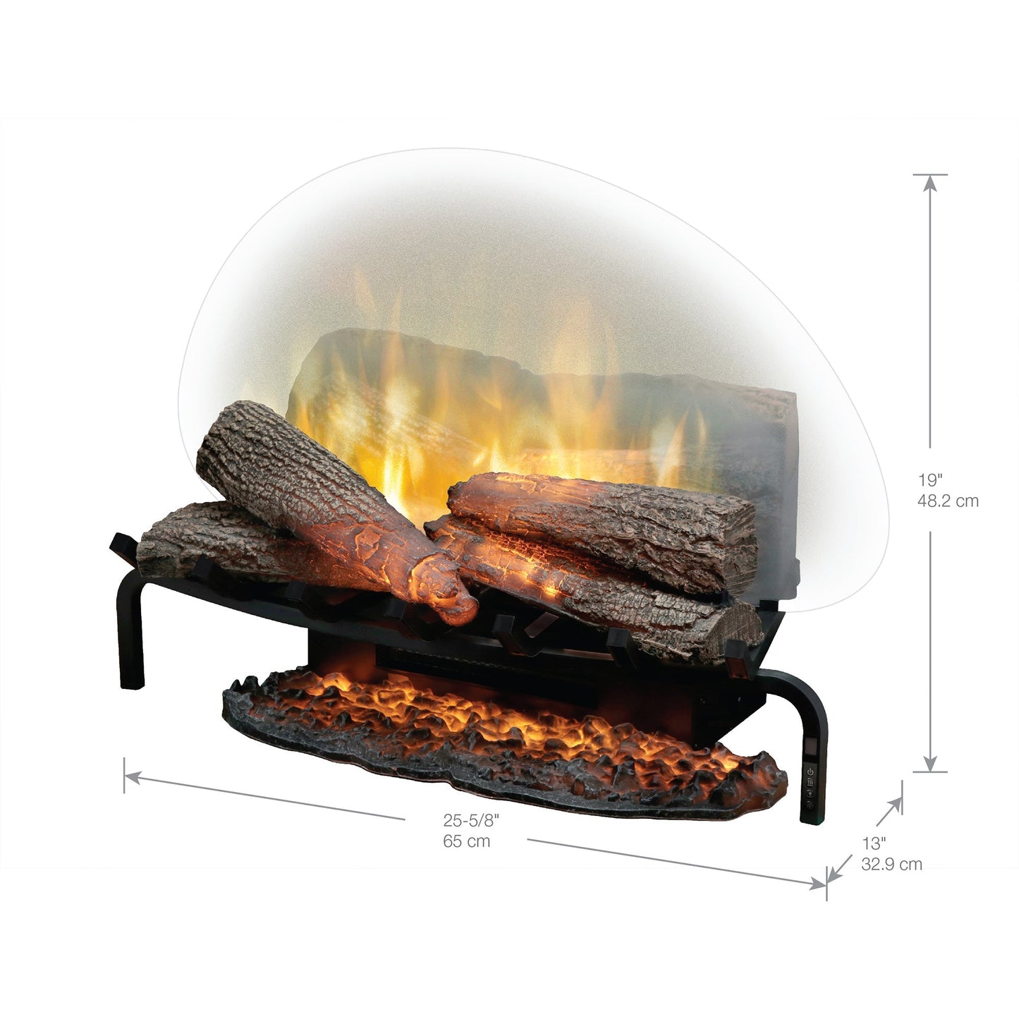 Dimplex 25" Revillusion Plug-In Electric Realogs Log Set