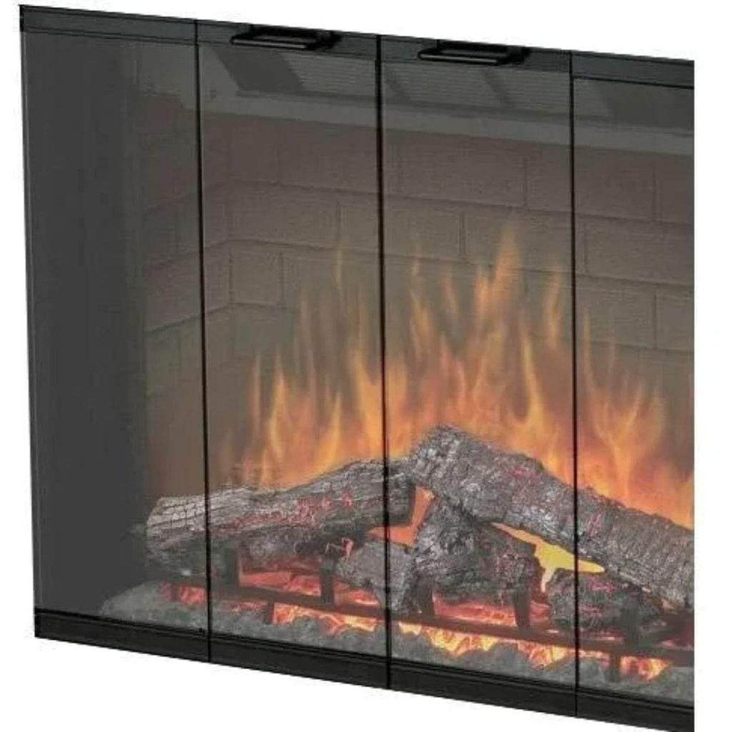 Dimplex 35" Glass Bi-fold Look Door for BF39DXP & BF39STP Fireboxes