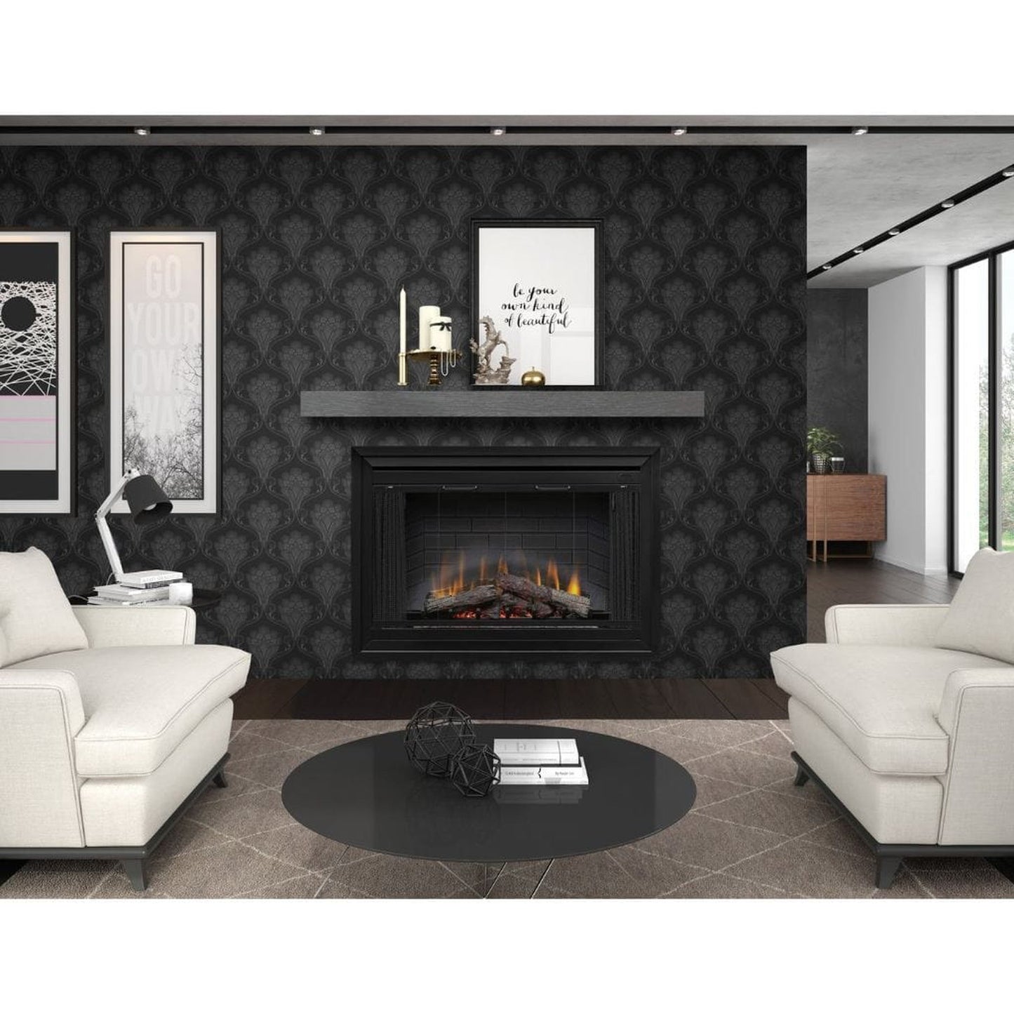 Dimplex BF Deluxe 33" Built-in Electric Firebox