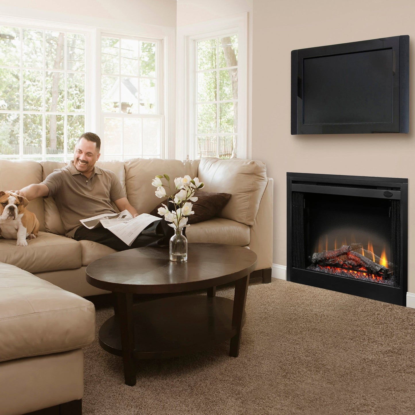 Dimplex BF Slim Line 33" Built-in Electric Firebox