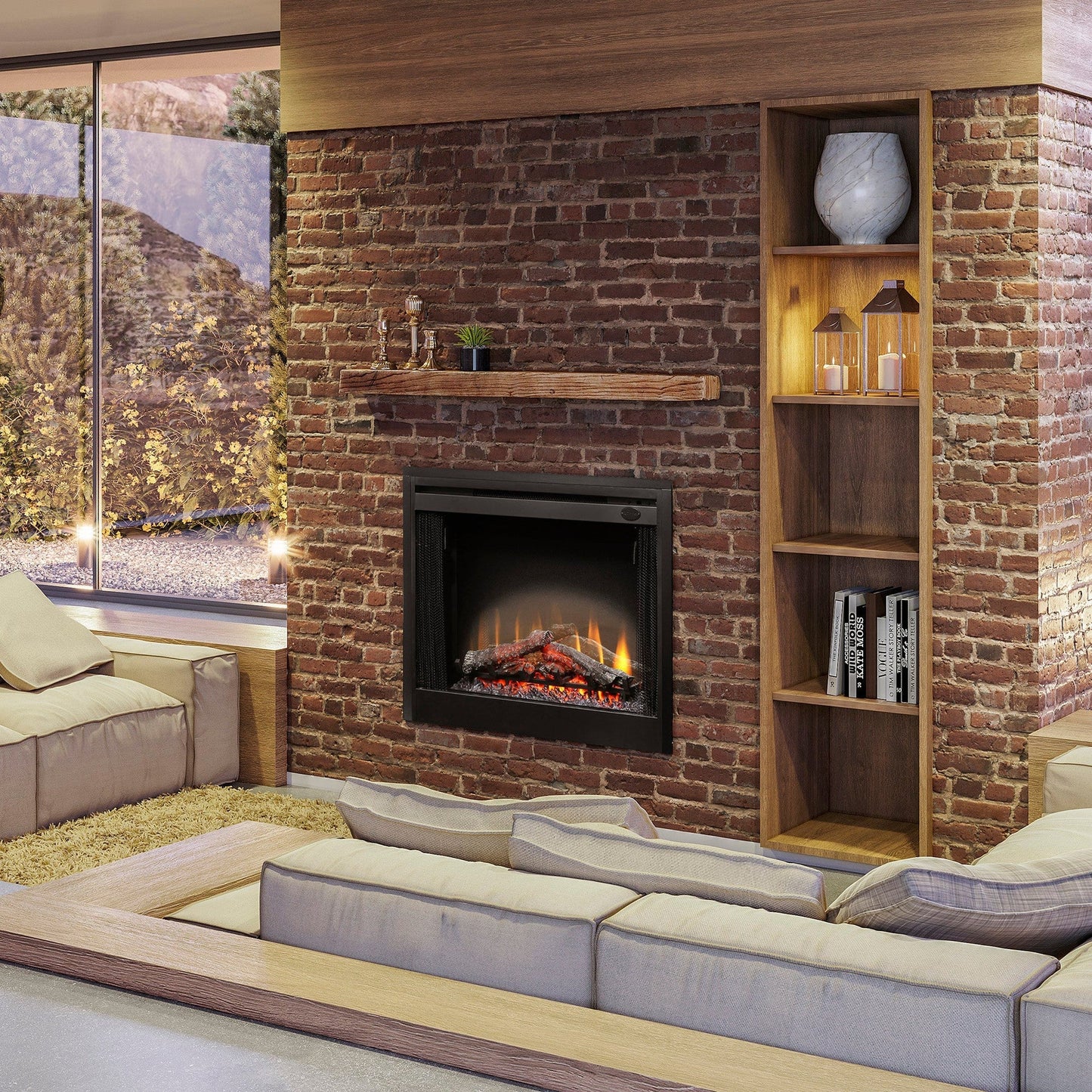 Dimplex BF Slim Line 33" Built-in Electric Firebox
