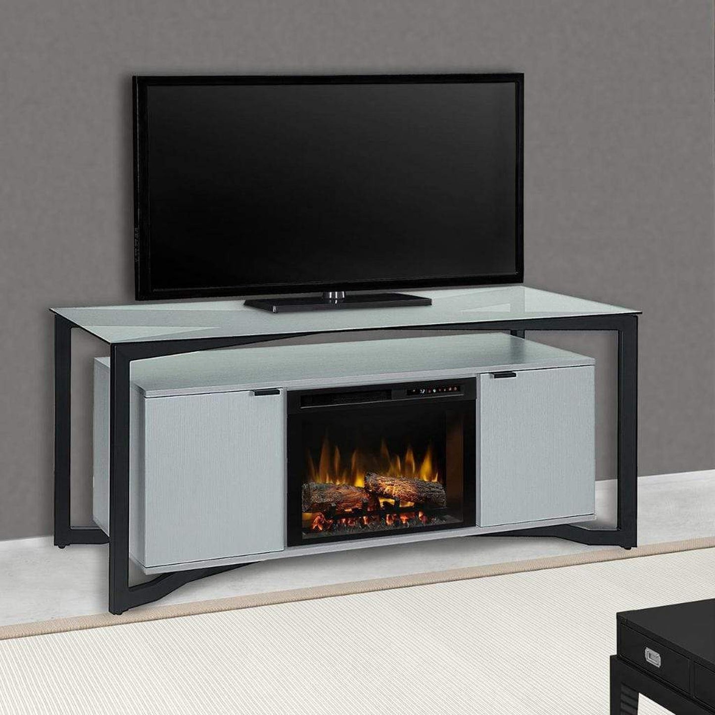 Dimplex Christian 70" Media Console with 25/26" Electric Firebox
