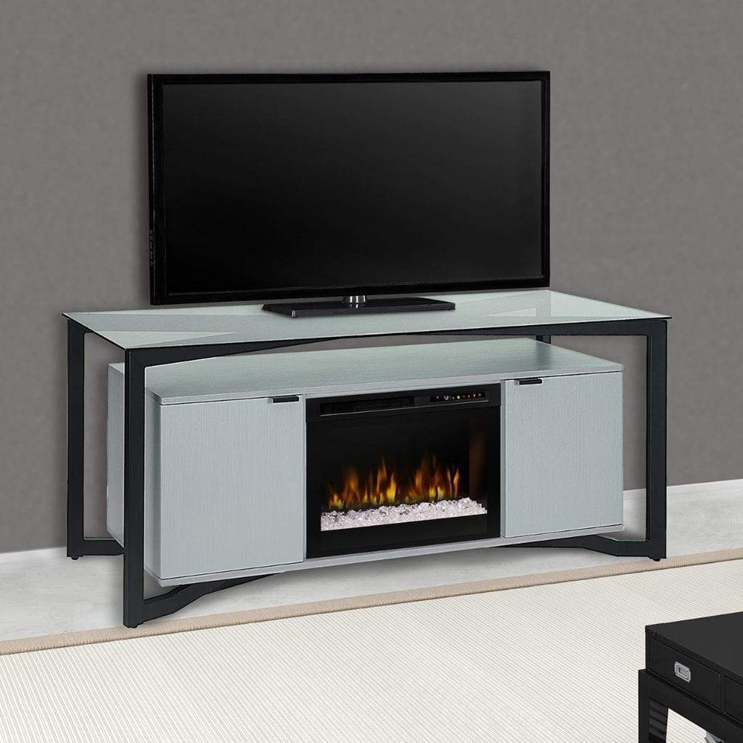 Dimplex Christian 70" Media Console with 25/26" Electric Firebox