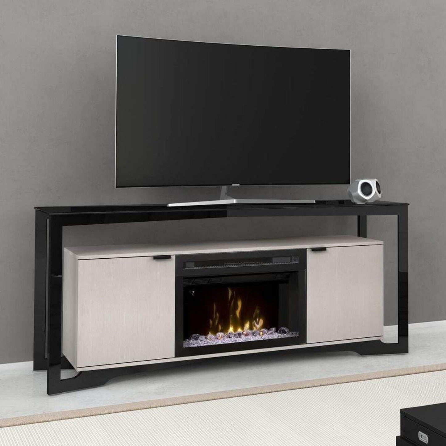 Dimplex Christian 70" Media Console with 25/26" Electric Firebox