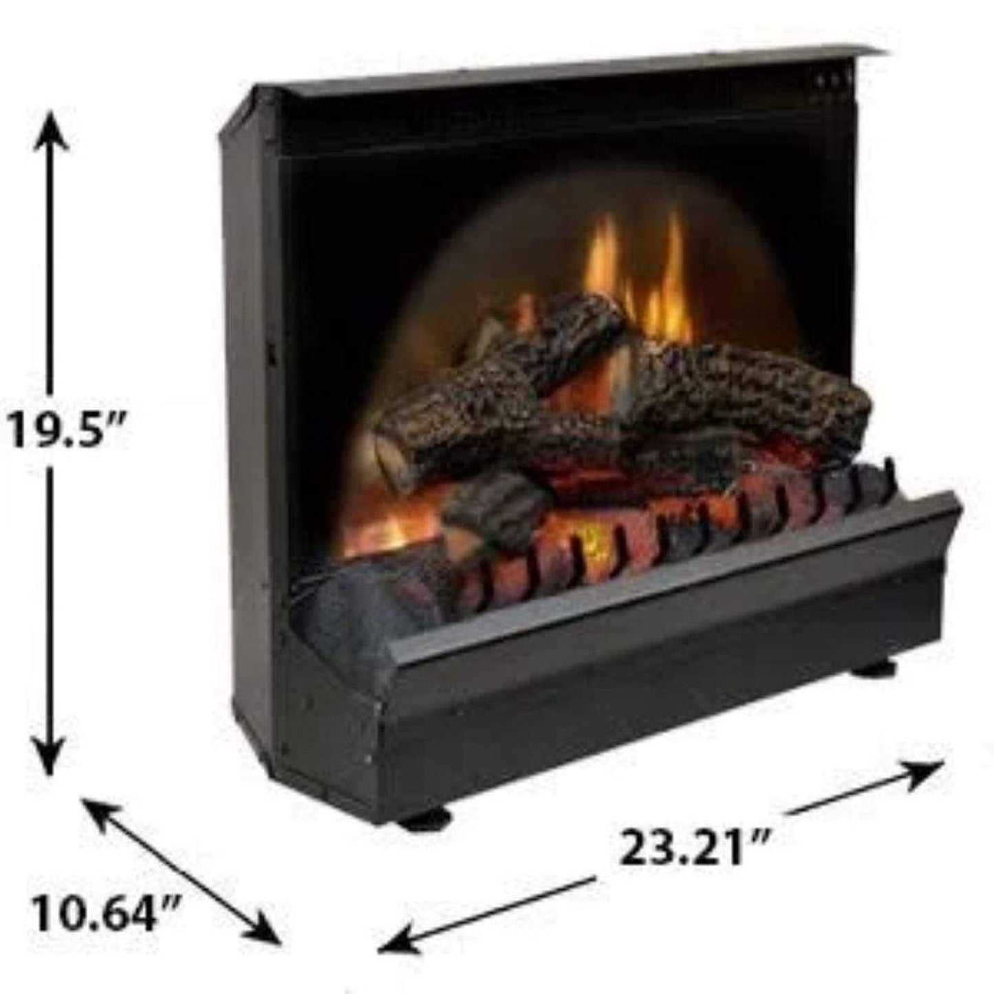 Dimplex DFI 23" Deluxe Plug-in Electric Fireplace Insert With LED Log Set
