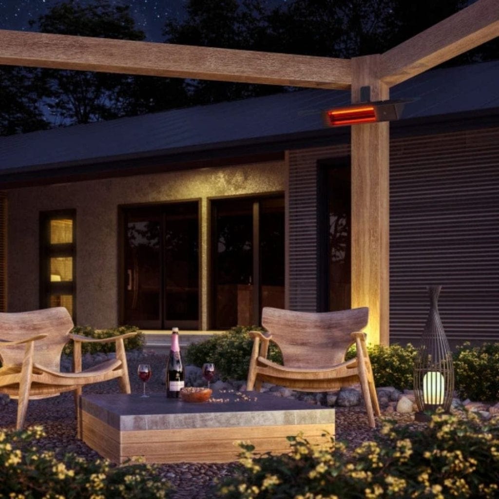 Dimplex DIRP Series 35" Outdoor/Indoor Wall-Mounted Plug-In Electric Infrared Heater