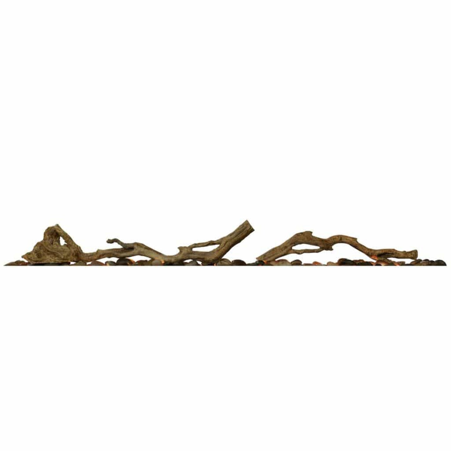 Dimplex Driftwood and River Rock Ember Bed for 34" Ignite XL / Evolve Fireplace