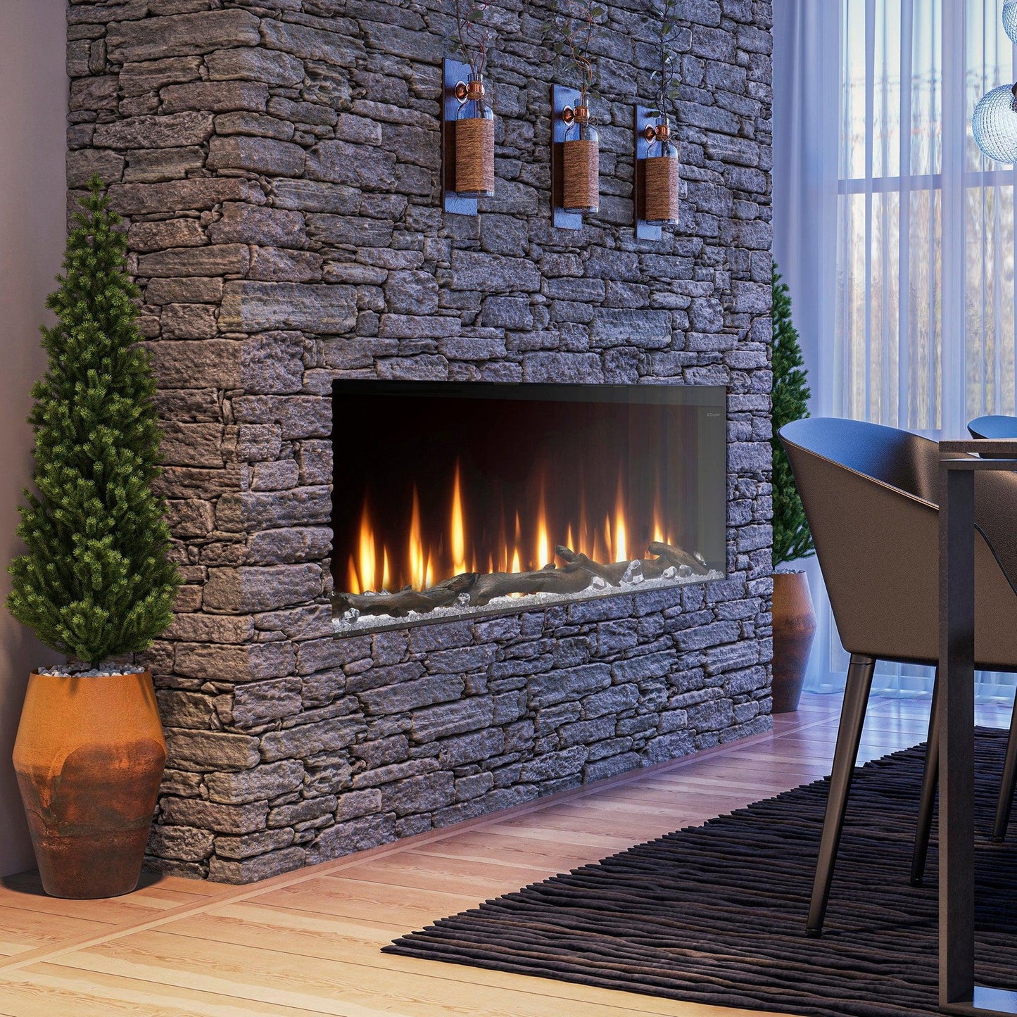 Dimplex Ignite Bold 60" Built-in Linear Electric Fireplace