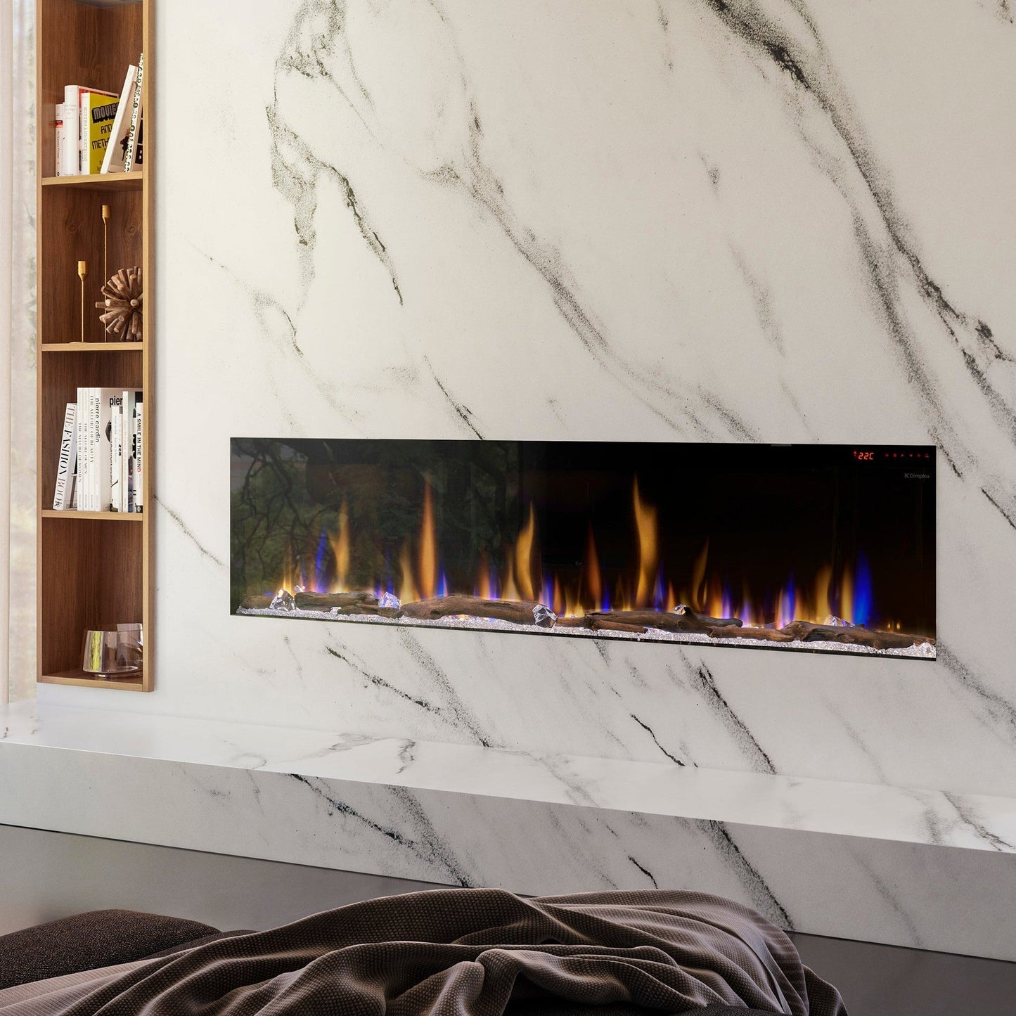 Dimplex Ignite Bold 74" Built-in Linear Electric Fireplace
