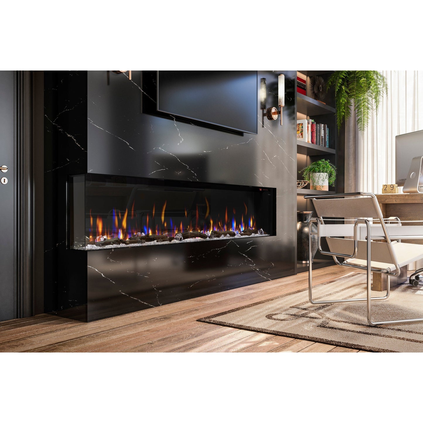 Dimplex Ignite Bold 88" Built-in Linear Electric Fireplace