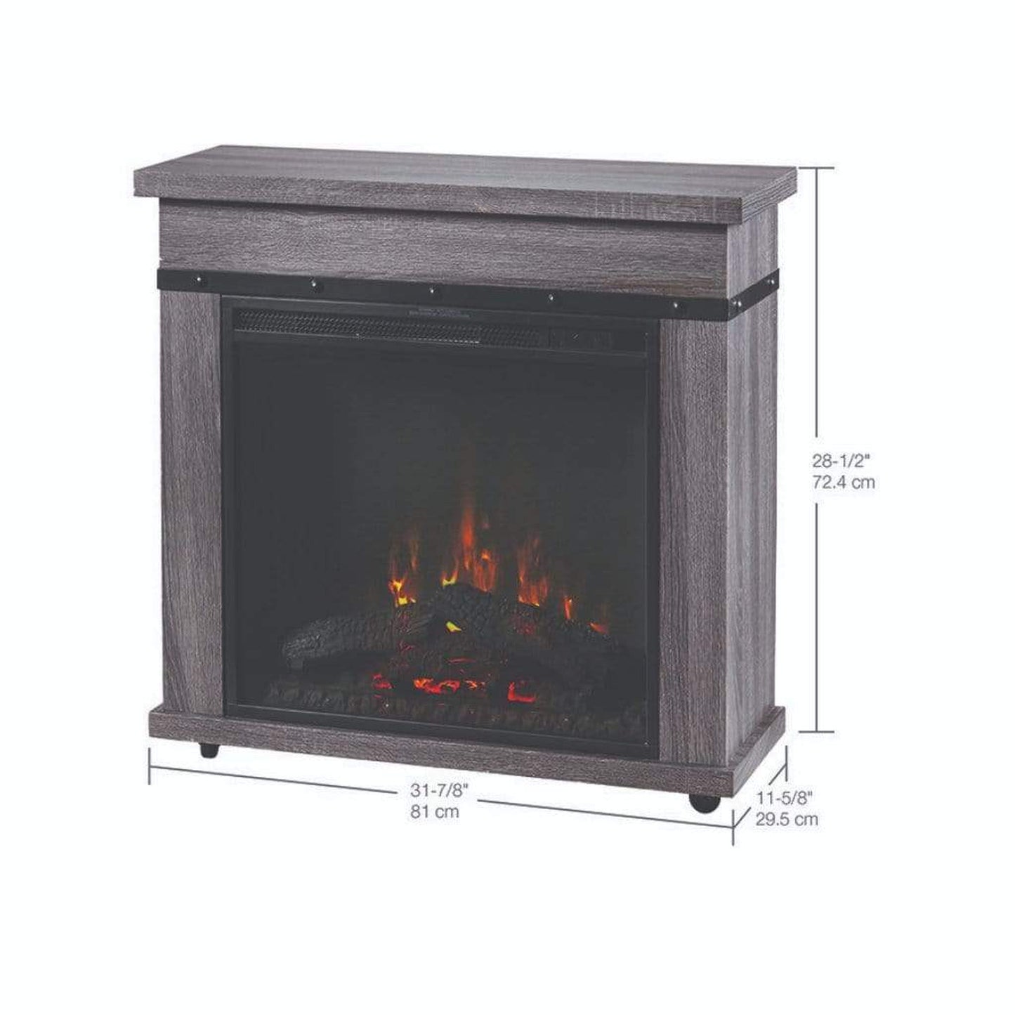 Dimplex Morgan 32" Mantel with 23" Electric Firebox