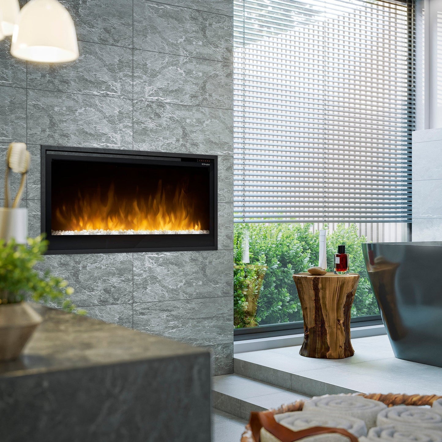 Dimplex Multi-Fire Slim Linear 36" Built-in Linear Electric Fireplace