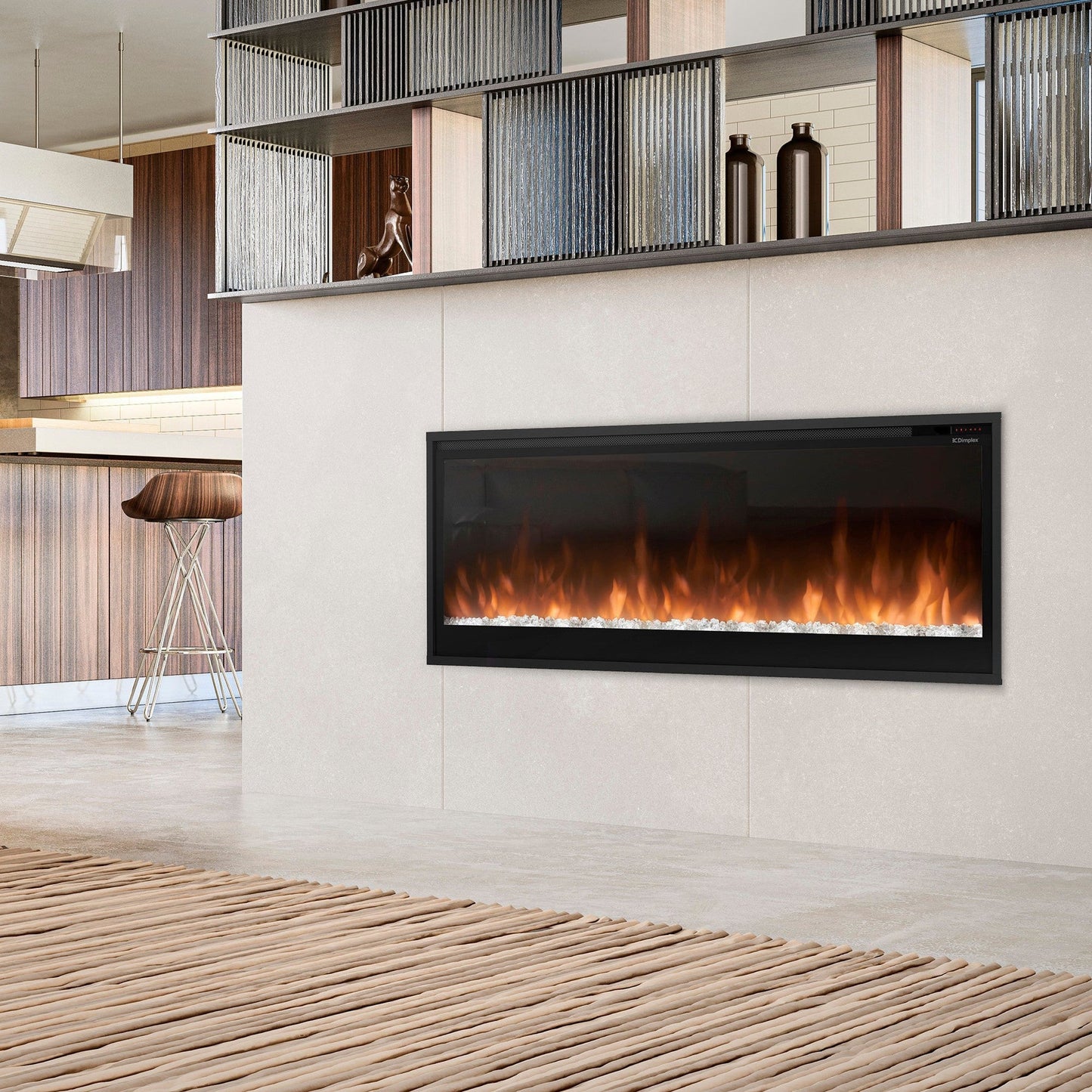 Dimplex Multi-Fire Slim Linear 50" Built-in Linear Electric Fireplace