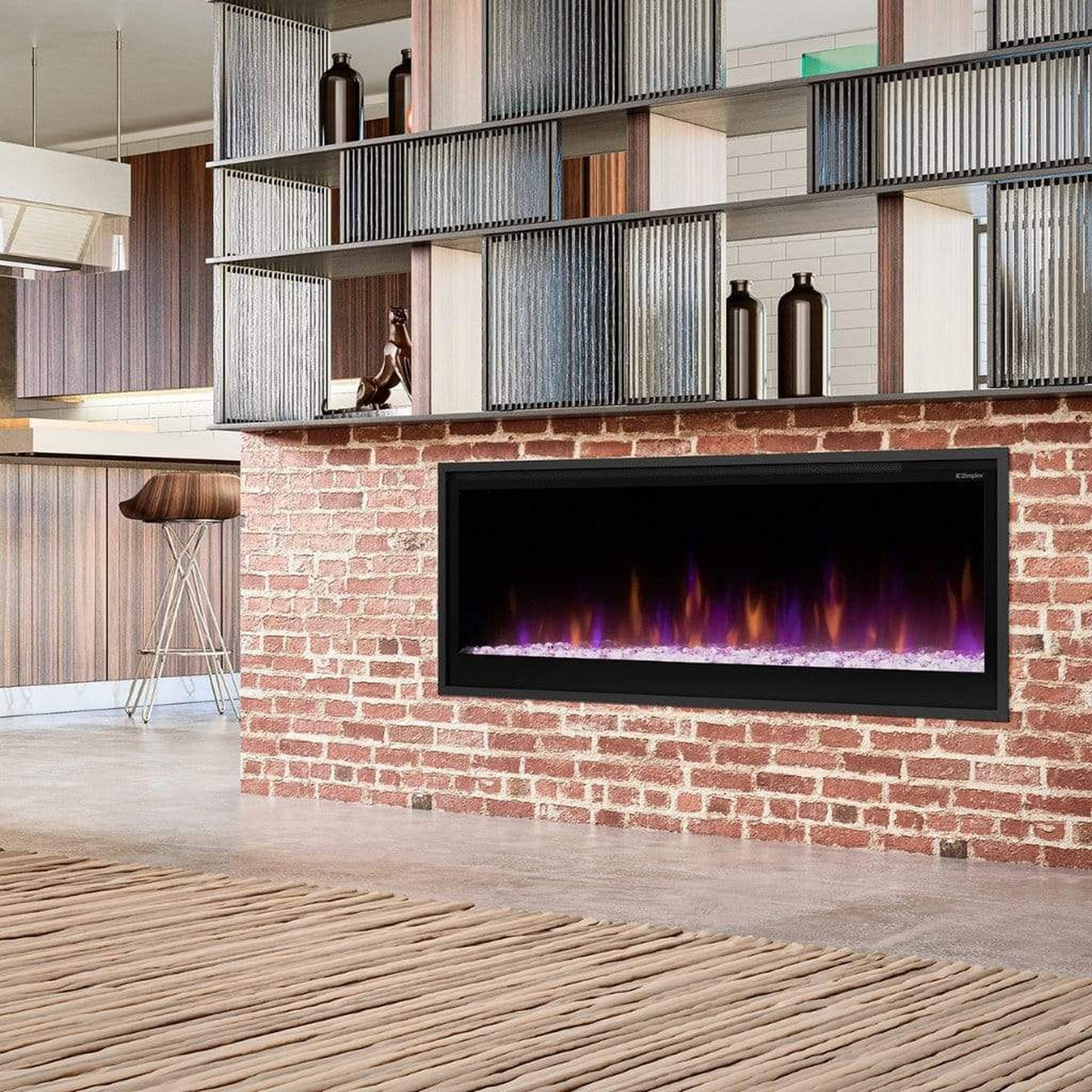 Dimplex Multi-Fire Slim Linear 50" Built-in Linear Electric Fireplace