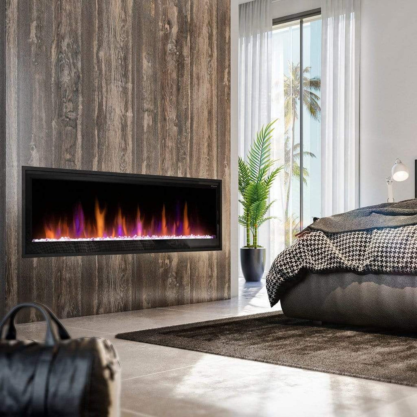 Dimplex Multi-Fire Slim Linear 60" Built-in Linear Electric Fireplace