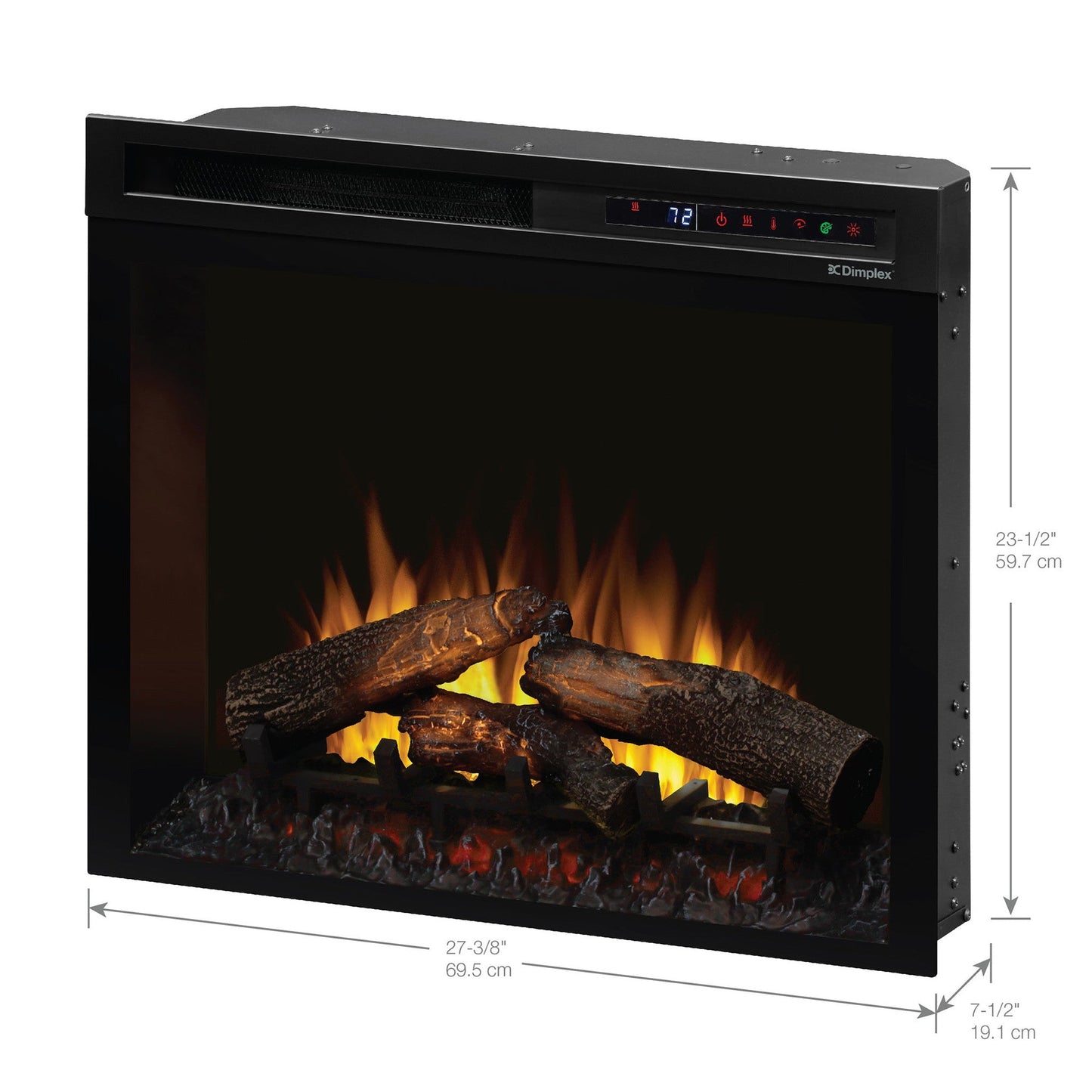 Dimplex Nova 28" Plug-in Electric Firebox With Logs