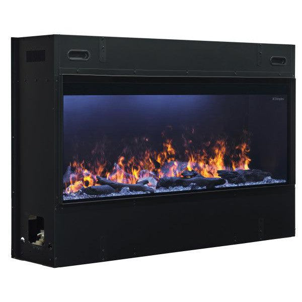 Dimplex Optimyst Linear 46" Electric Fireplace With Acrylic Ice and Driftwood Media