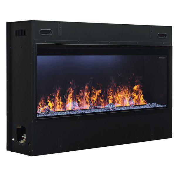 Dimplex Optimyst Linear 46" Electric Fireplace With Acrylic Ice and Driftwood Media