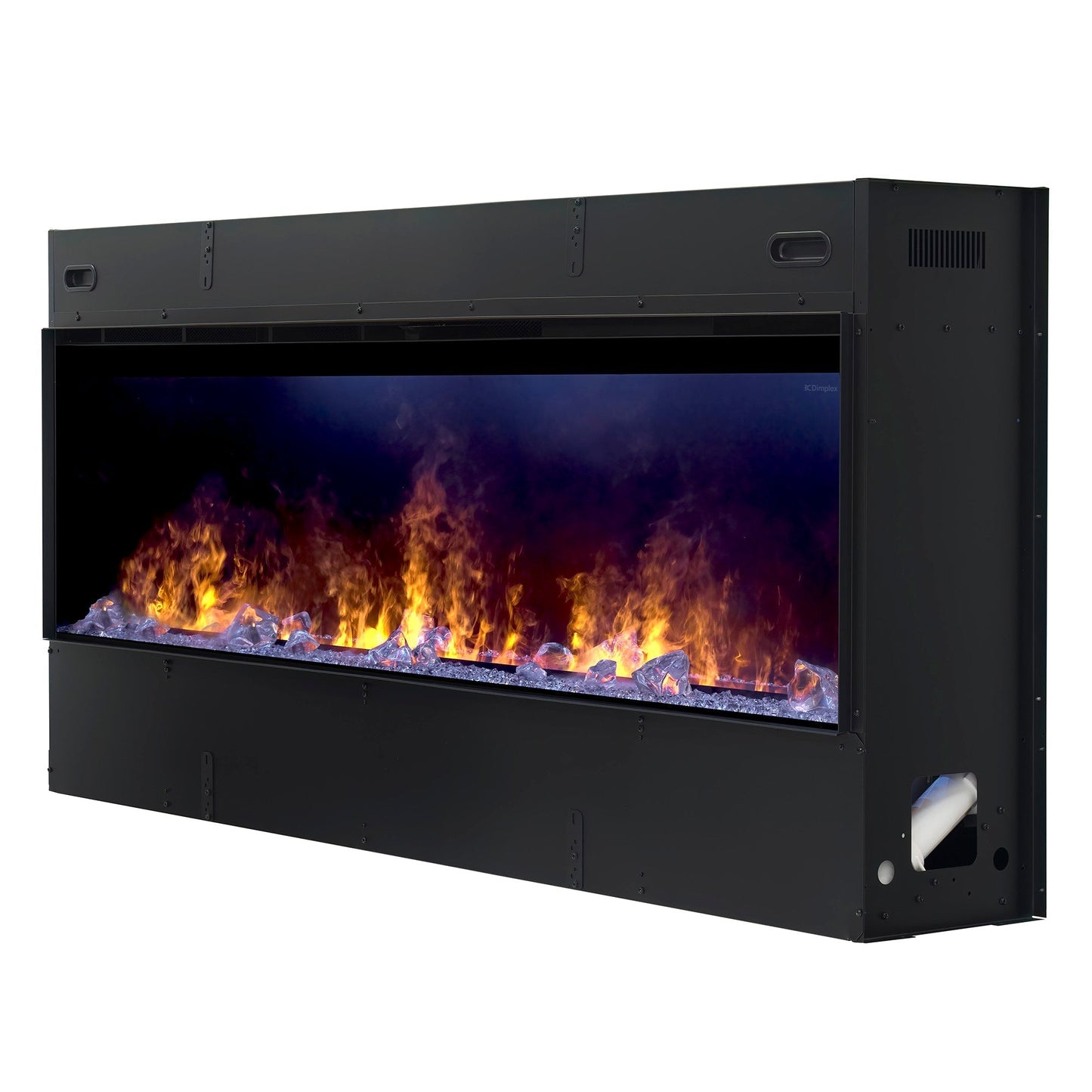 Dimplex Optimyst Linear 66" Electric Fireplace With Acrylic Ice and Driftwood Media