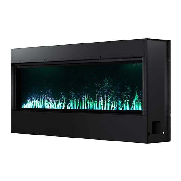 Dimplex Optimyst Linear 66" Electric Fireplace With Acrylic Ice and Driftwood Media