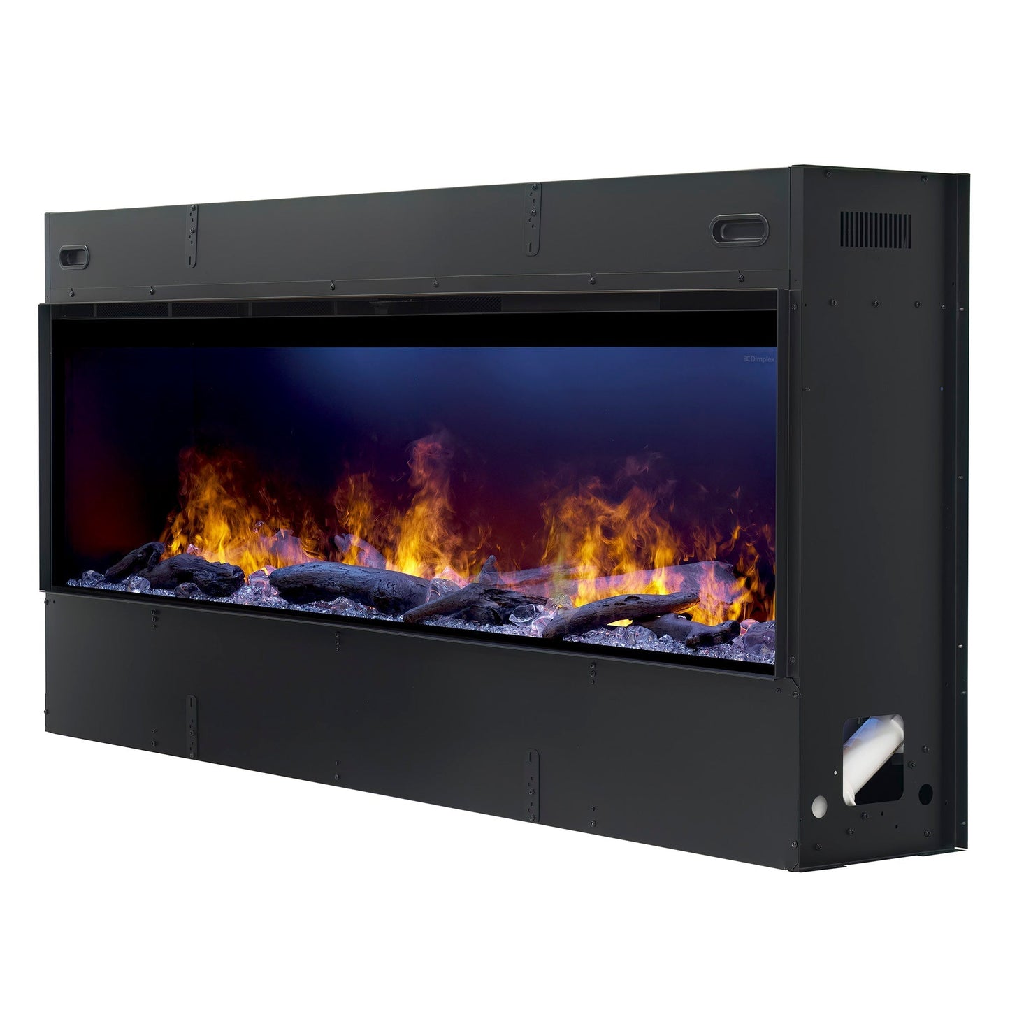 Dimplex Optimyst Linear 66" Electric Fireplace With Acrylic Ice and Driftwood Media