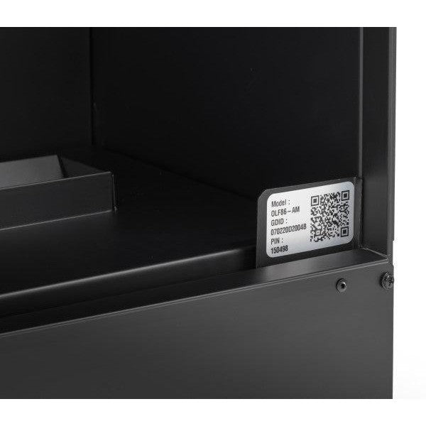 Dimplex Optimyst Linear 66" Electric Fireplace With Acrylic Ice and Driftwood Media