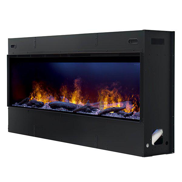 Dimplex Optimyst Linear 66" Electric Fireplace With Acrylic Ice and Driftwood Media