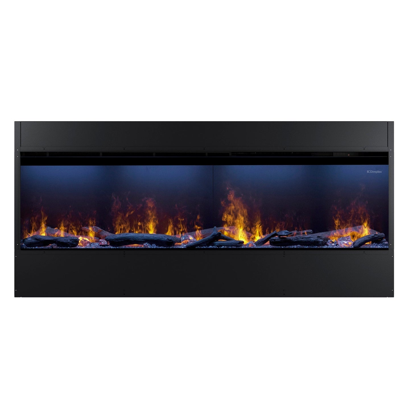 Dimplex Optimyst Linear 66" Electric Fireplace With Acrylic Ice and Driftwood Media