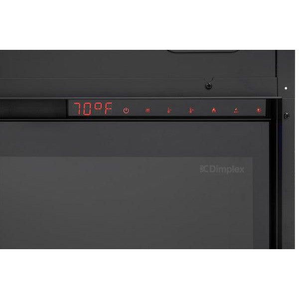 Dimplex Optimyst Linear 86" Electric Fireplace With Acrylic Ice and Driftwood Media