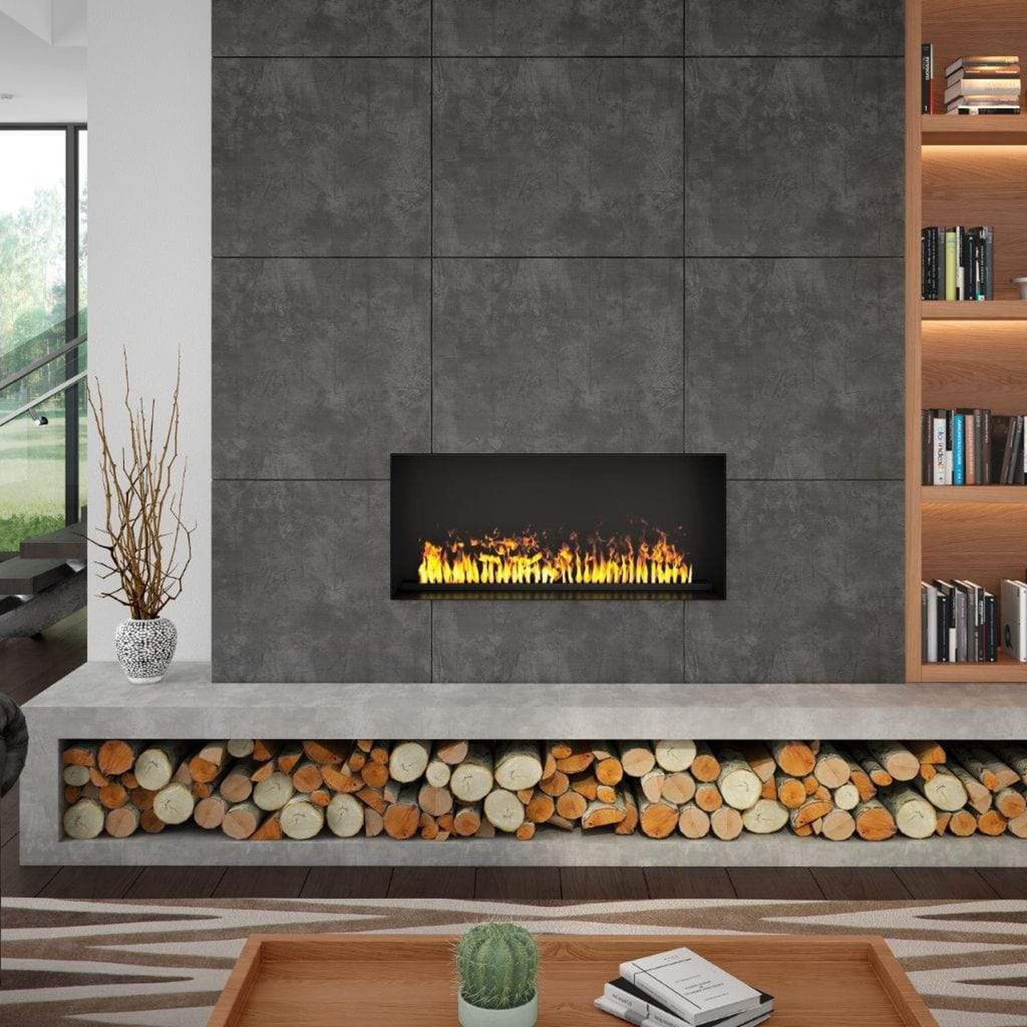 Dimplex Optimyst Pro Box 1000 40" Built-in Water Vapor Electric Firebox
