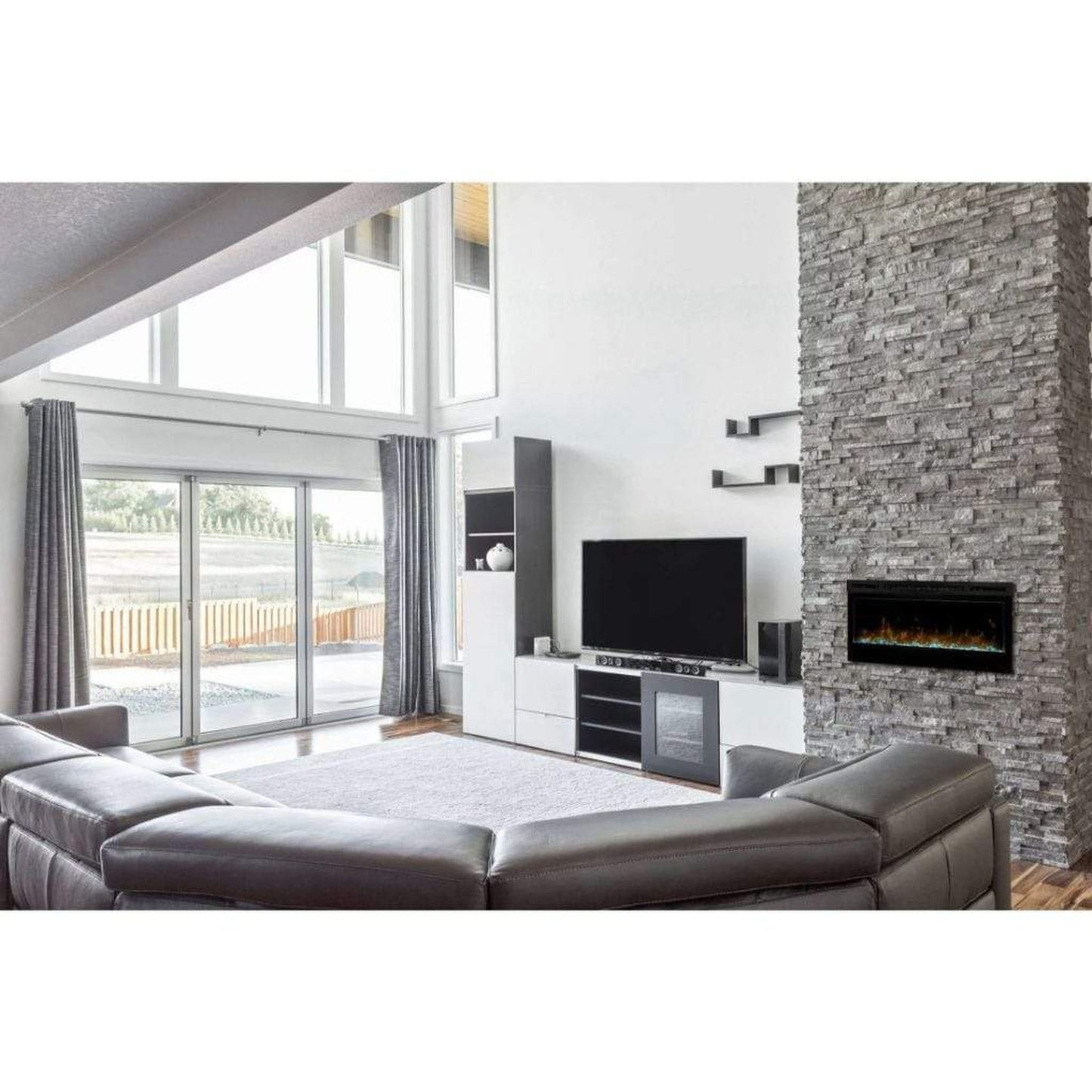 Dimplex Prism 34" Wall Mount Electric Fireplace
