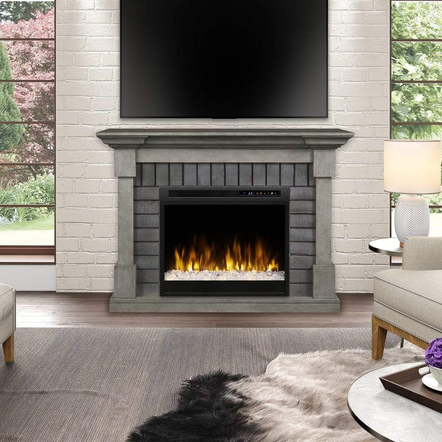 Dimplex Royce 52" Mantel with 28" Electric Firebox