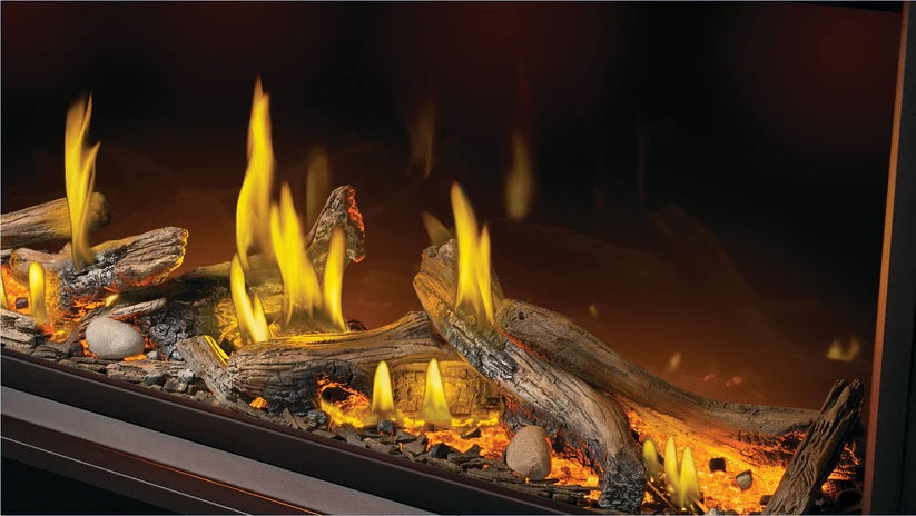 Napoleon Luminous Driftwood Log Kit for 62" Direct Vent Tall Linear Vector Fireplace