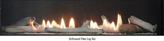 Empire 22 Pieces Ceramic Fiber Driftwood Log With Rock Set