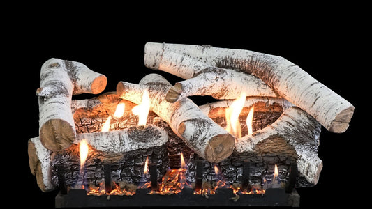 Empire 24" Super Birch Burncrete Log Set