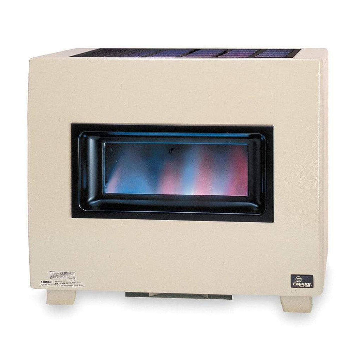 Empire 34" 50,000 BTU Hydraulic Thermostat Control, Propane Gas Visual Flame Room Heater With Blower
