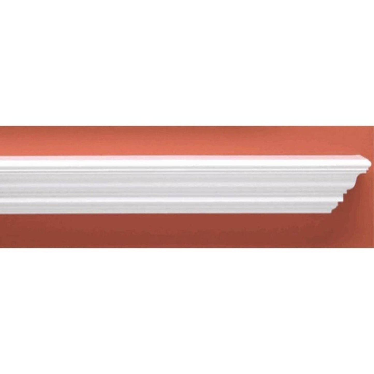 Empire 48" Primed Profile Mantel Shelf