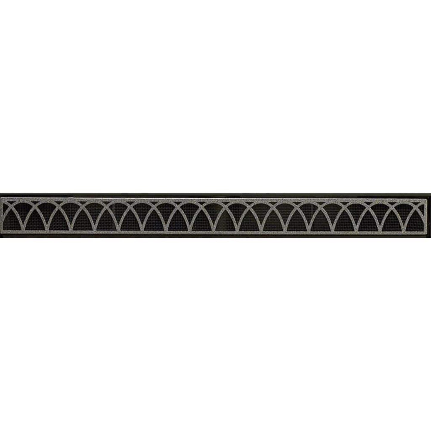 Empire Black Arch Louvers for 32" Fireplace and Firebox