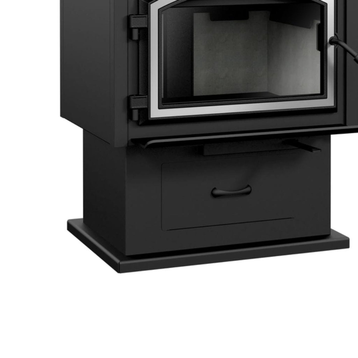 Empire Black Pedestal for Gateway 1700 Wood Burning Stove